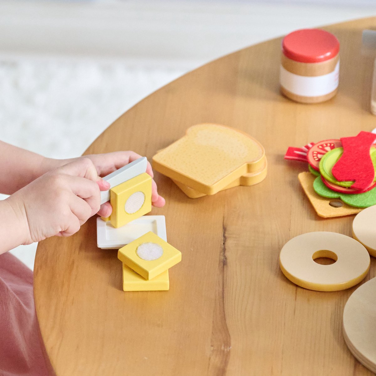Teamson Kids Houten Speelkeuken Ontbijt Accessoires - Rollenspel Speelgoed - Wit — afbeelding 6