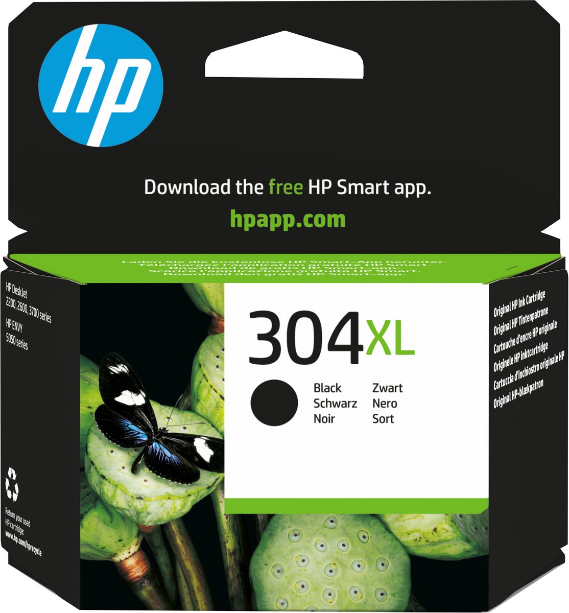 HP 304XL - Inktcartridge - Hoge capaciteit - Zwart