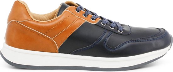 Duca di Morrone - Sportschoenen - Heren - HARVIE - midnightblue,brown |  bol.com