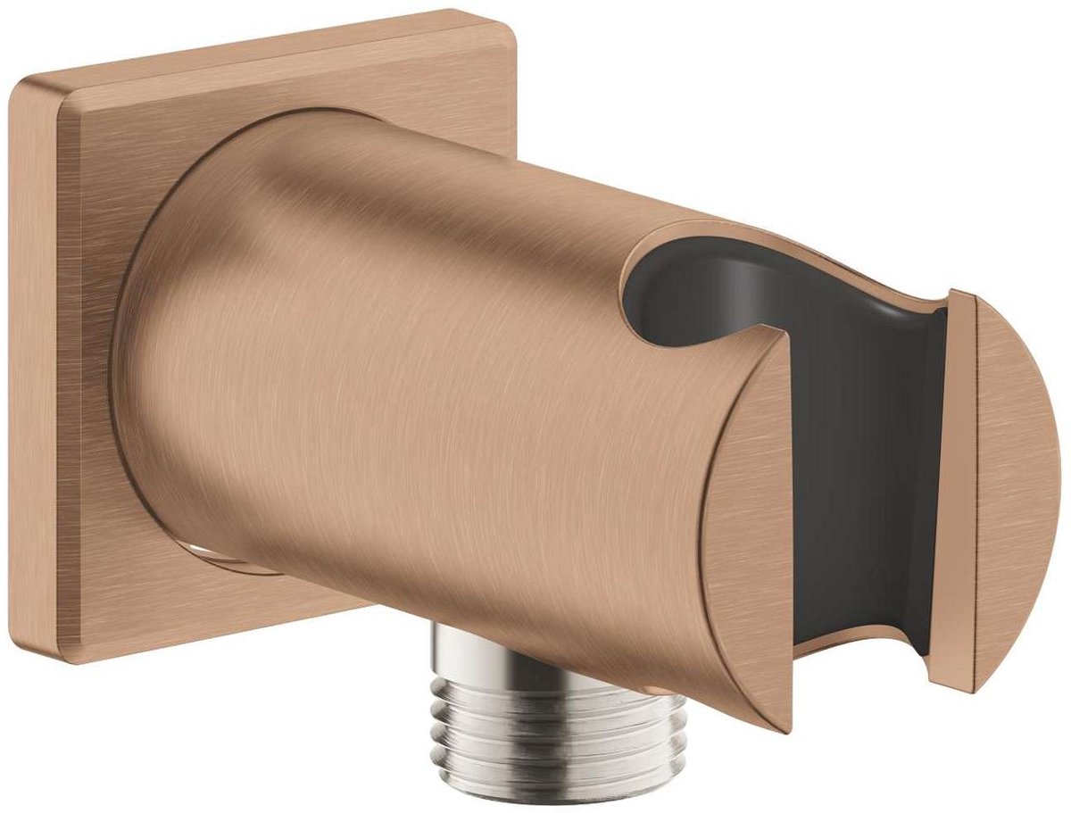 Grohe Rainshower - Wandaansluitbocht met houder, geborsteld Warm Sunset 26659DL0