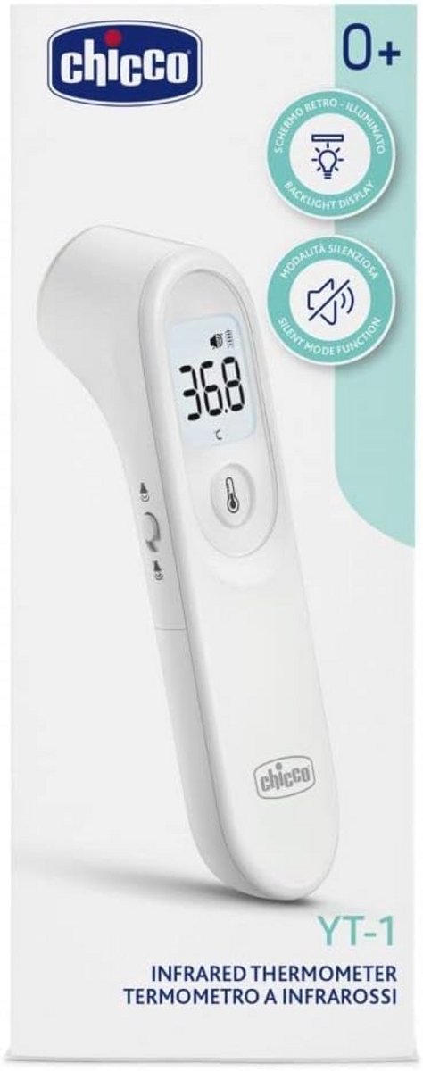 Infraroodthermometer met Achtergrondverlichting en Stille Modus voor Baby