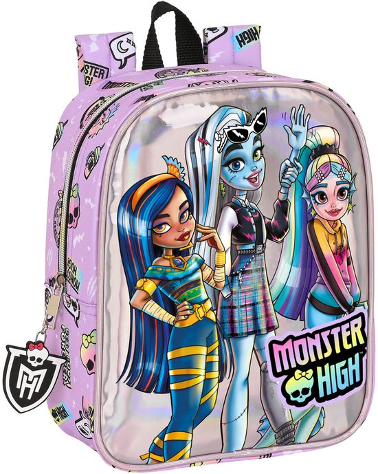 Monter High Rug Schoolrugzak Monster High Best boos Lila 22 x 27 x 10 cm | bol