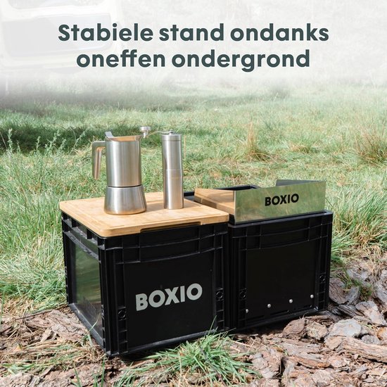 Onherm 15-teiliges Camping Geschirr Set, Faltbar Camping Kochgeschirr Set, Camping Töpfe Bratpfanne mit Edelstahl Besteck Trinkbecher Mini Campingkocher für Wandern Outdoor Kochen Picnick 1-2 Person