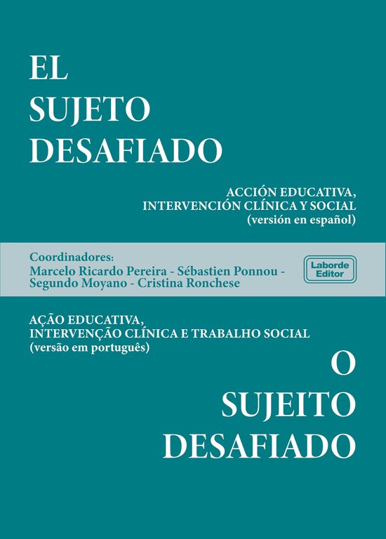 El sujeto desafiado- O sujeito desafiado - cover