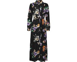VERO MODA - VMSHILAH NAJA LS LONG SHIRT DRESS WVN GA - Dames - Mini jurken