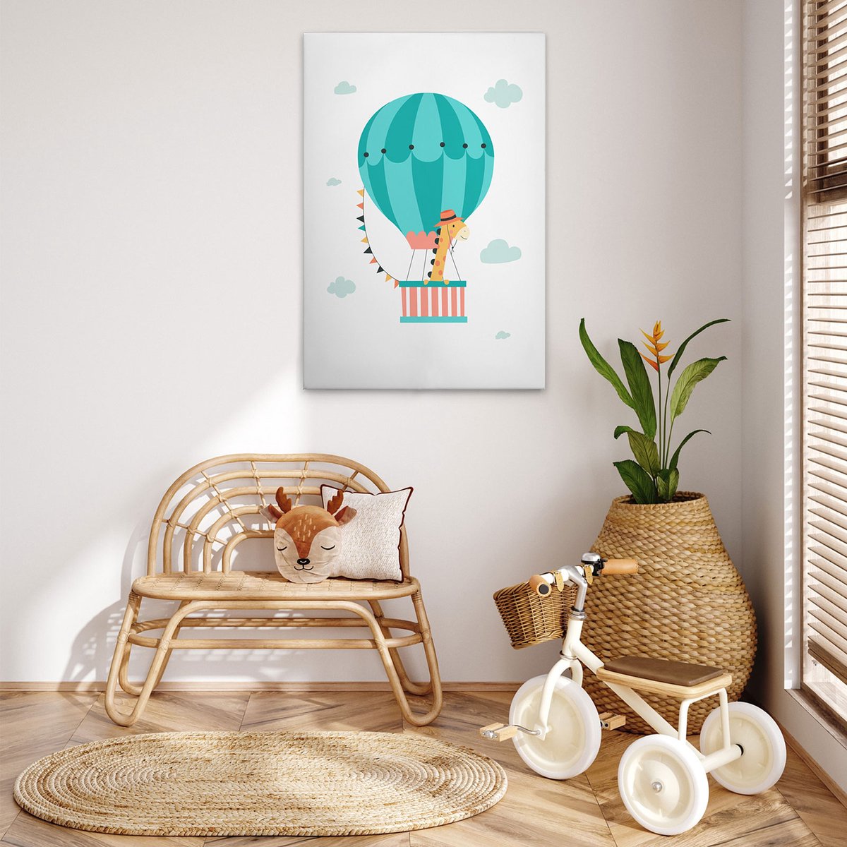 Canvas Animal Balloon 2 | DD132530