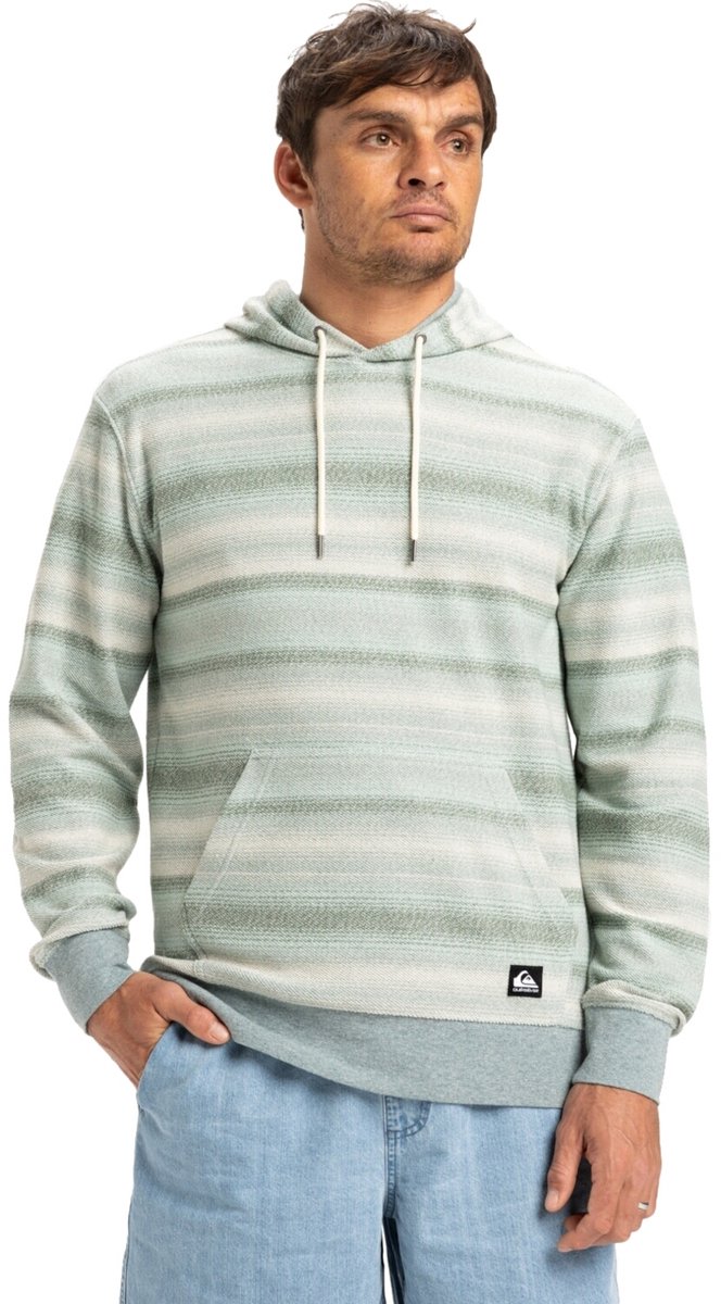 Quiksilver Great Otway Heren Hoodie Eqyft05049-gkb3 Kleur Groen