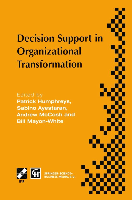 Decision Support in Organisational Transformation - cover