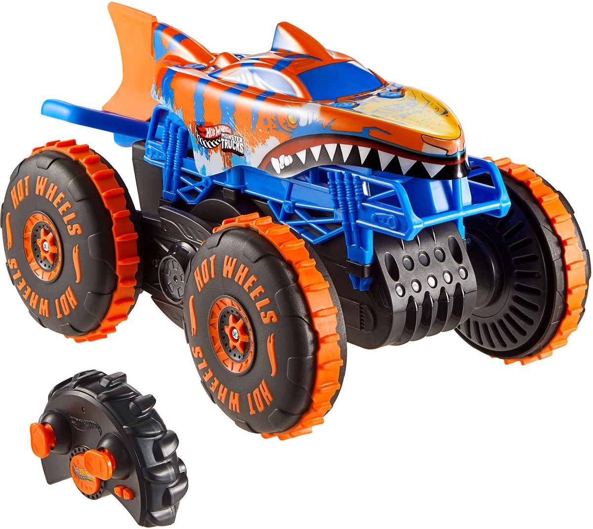 Hot Wheels Monstertrucks Tijgerhaaiklimmer - Voertuig met Afstandsbediening — afbeelding 7