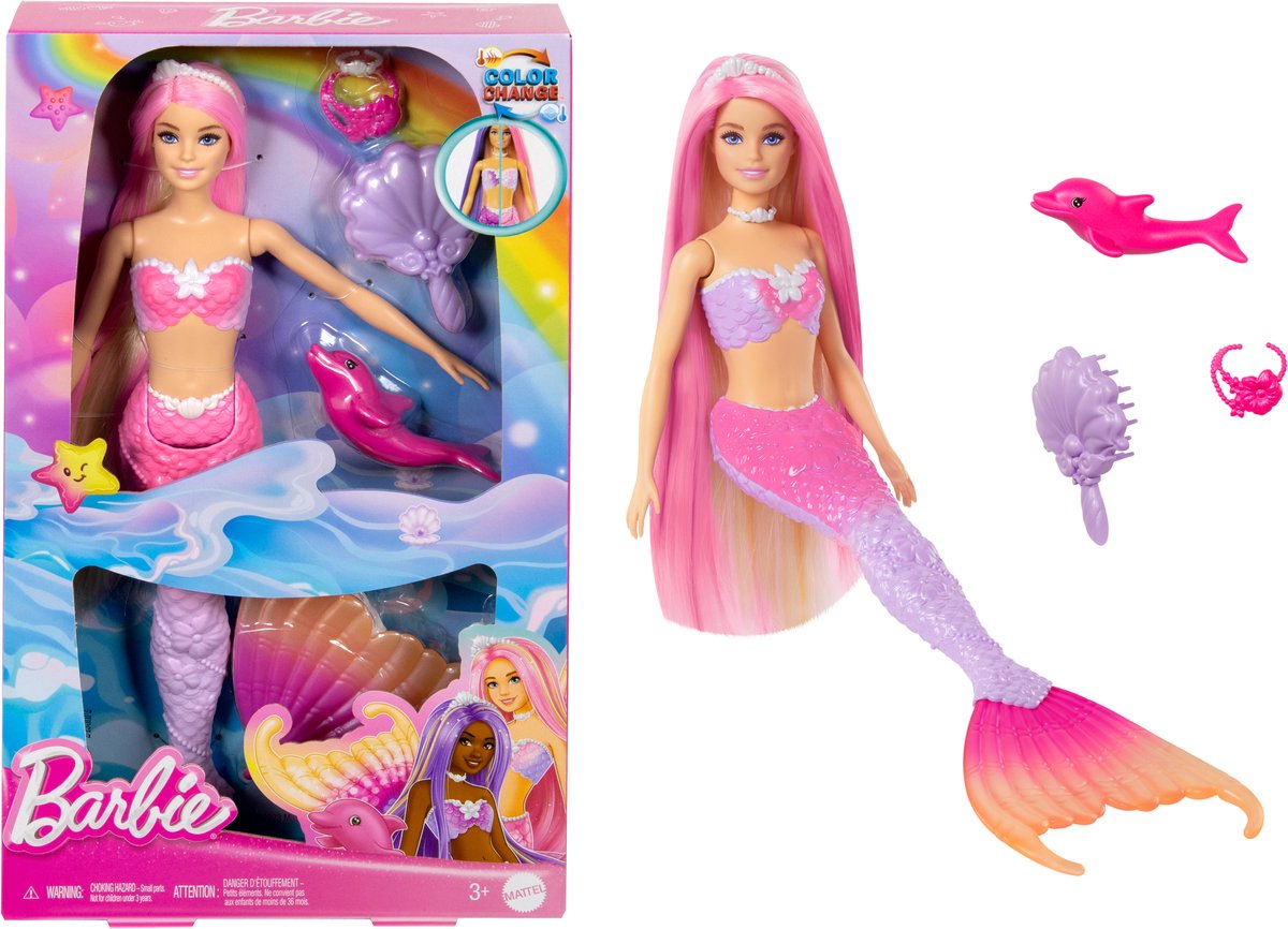 Barbie A Touch of Magic - Zeemeermin pop - Barbiepop