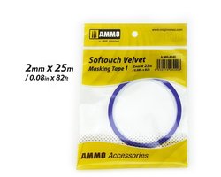 AMMO by Mig Jimenez Modelbouwdecoratie - MIG 8240 Softouch Velvet Masking Tape No.1 - 2mm Tape