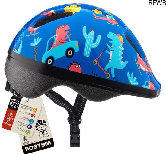 RFWR® Fietshelm voor Kinderen - Verstelbare Kinderhelm voor Veilig Fietsen, Skeeleren en Skateboarden
