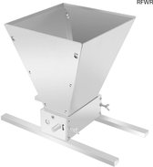 Handmatige graanmolen, handmatige koffiemolen, maïsmolen, verstelbare graanmolen, machine met grote trechter voor tarwebonen, rijst, kokos, peperkorrels, noten, graanmolen