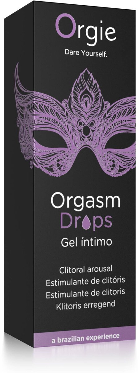 Orgie - Orgasm Drops - Clitoris Stimulating Drops - 1 fl oz / 30 ml