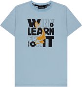 T-shirt d'été Touzani pour garçon - bleu clair - Karasugoi