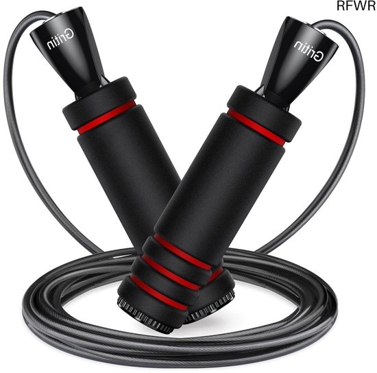 ZEUZ Professioneel Verstelbaar Springtouw Voor CrossFit En Fitness Speed Rope In Legergroen