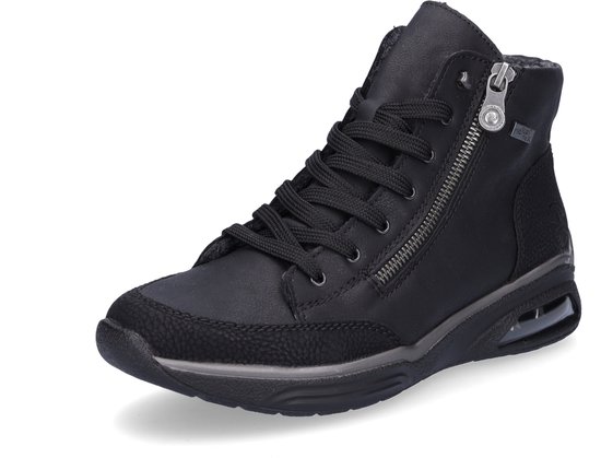Rieker Dames X8611 veterlaarzen, beige, 39 EU, beige