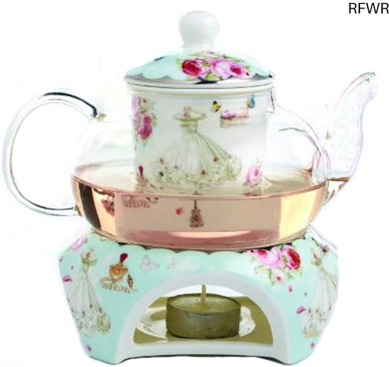 Glazen theepot – Atelier Theepot