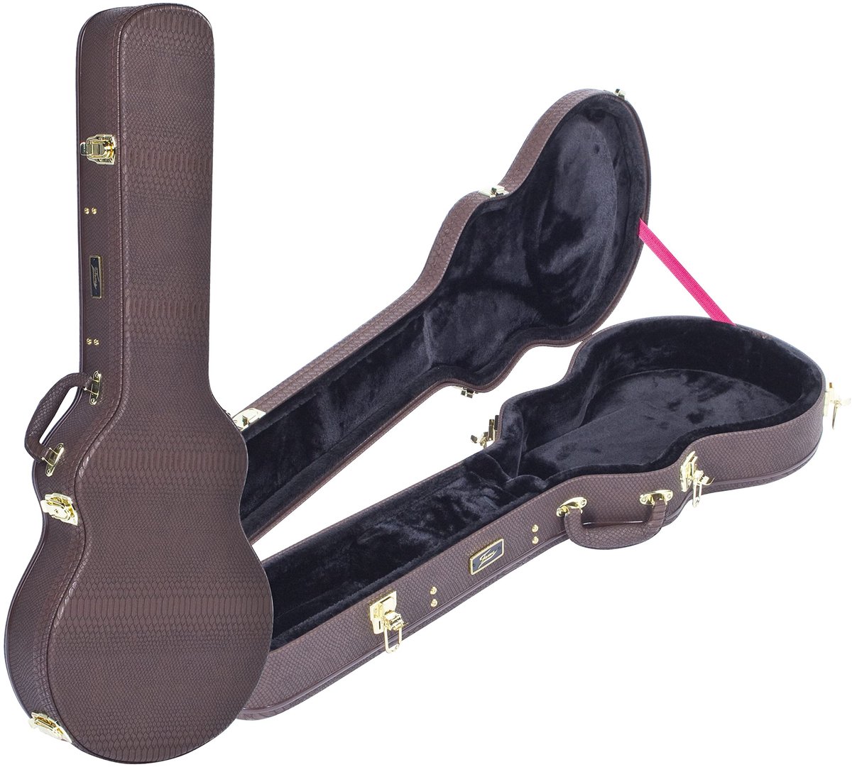 Fame Hard-Case Snakeskin (Single-Cut Electric Guitar) - Koffer voor elektrische gitaren