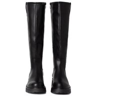 Smile Favorites® Dames Laarzen, Boots - Zwart - Imitatieleer - Maat 38 -