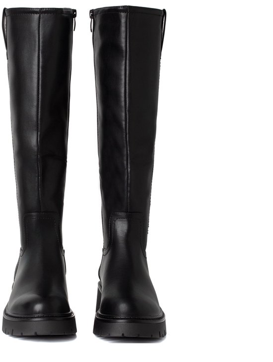 Foto: Smile favorites dames laarzen boots zwart imitatieleer maat 38 