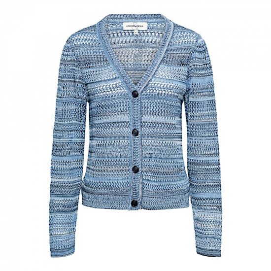 &Co Woman vest Babette - Light blue