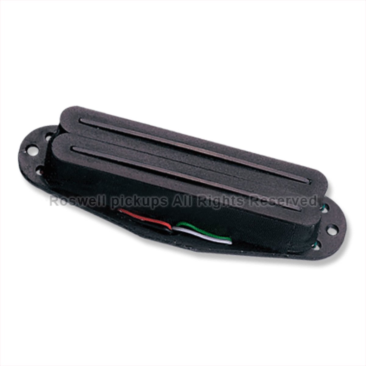Roswell Pickups SHR-B H-Rails ST Bridge Black - Humbucker pickup voor gitaren