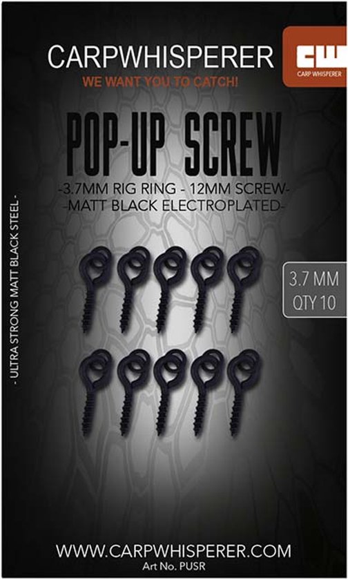 Carp Whisperer - Pop Up Screw (10st) van Carp Whisperer — afbeelding 2