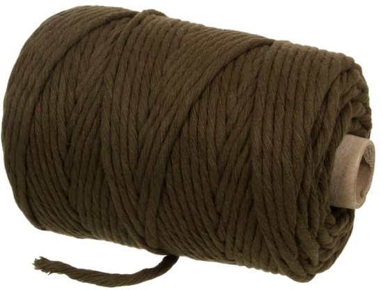 Cafuné Macrame koord - Premium -5 mm-Roze-100 meter-Koord-Gerecycled