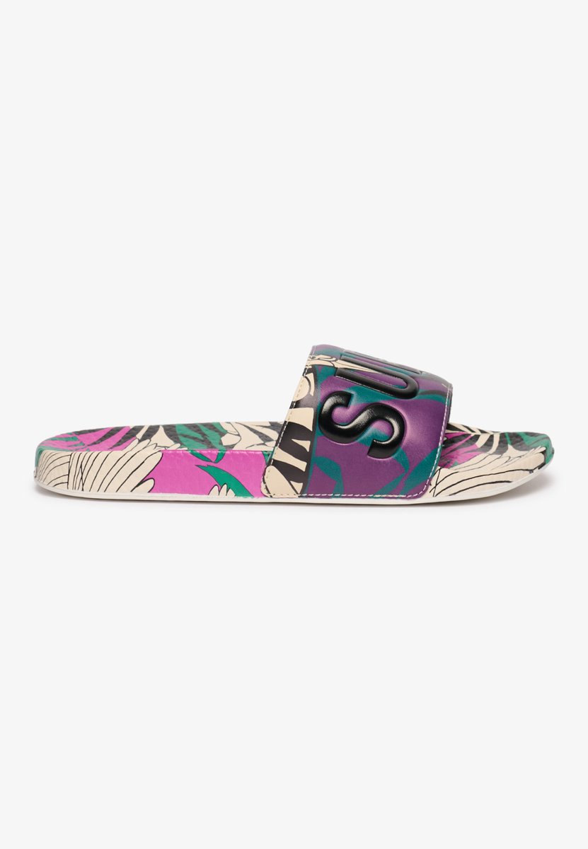 Superdry All Over Printed Badslippers Dames Slippers Creme