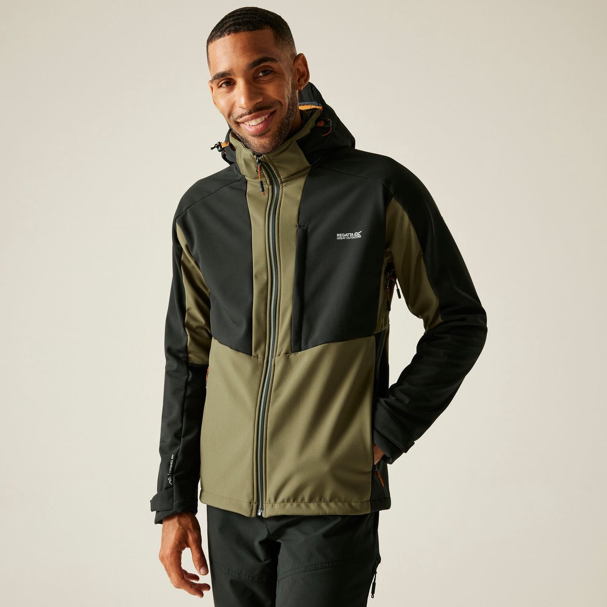 Hewitts isolerende winddichte softshell voor heren Groen