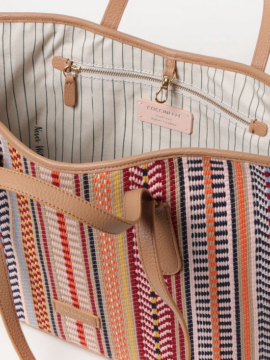 Coccinelle Never Without Matelasse Bag In Pink - 15% Off
