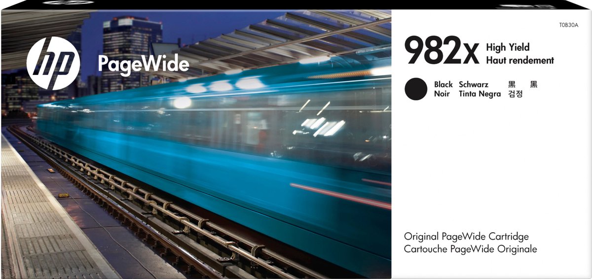 HP - T0B30A - 982X - inktcartridge zwart