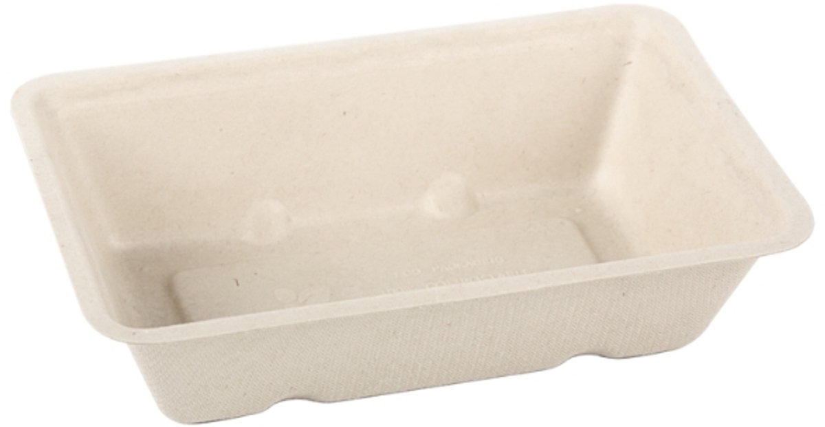 Daily Style – Snackbakjes – A9 – Suikerriet – 50 stuks – Duurzaam Servies