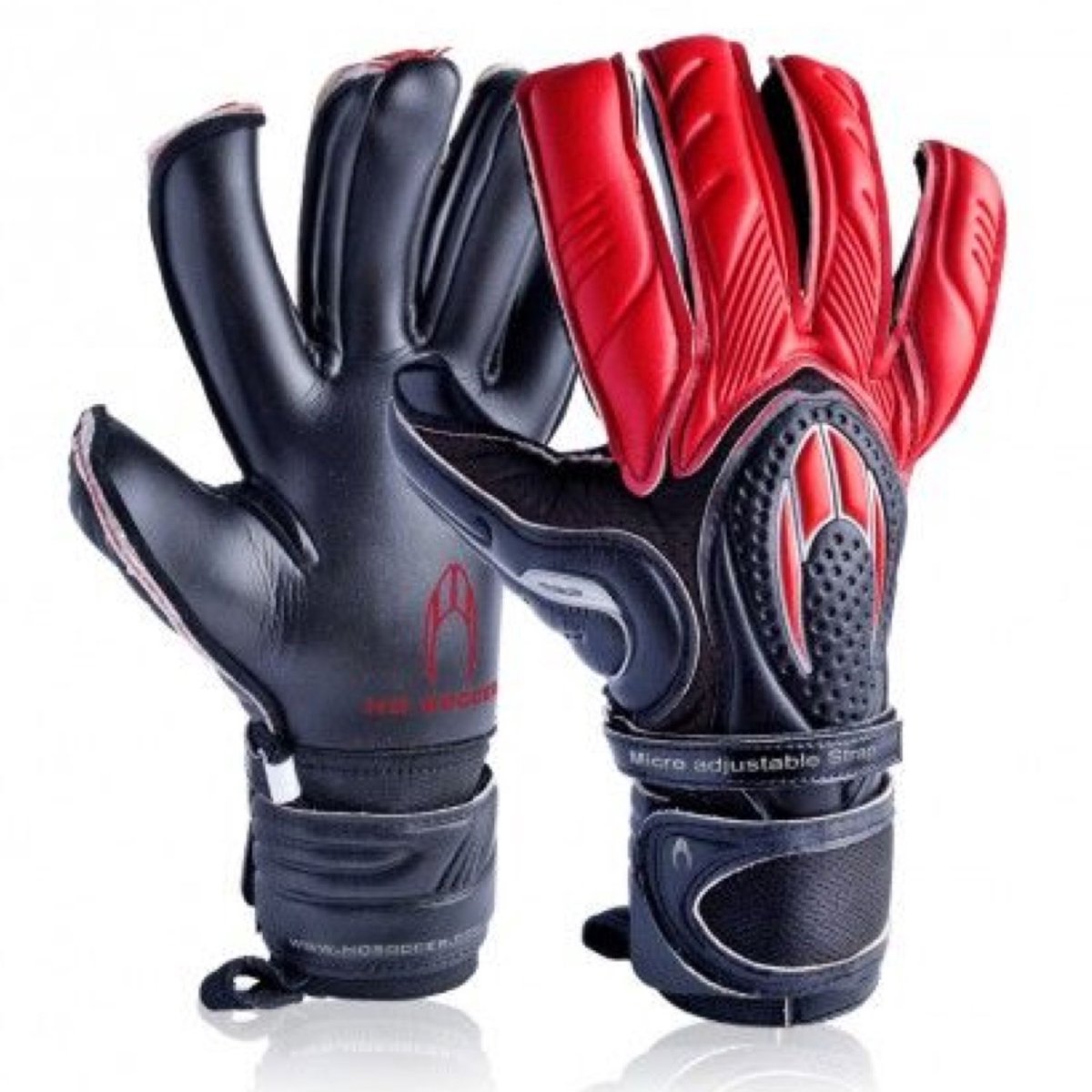 HO Soccer Ghotta Viper Keepershandschoenen - Roll/Negativ - Red/Black - Special Edition