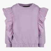 TwoDay meisjes sweater met ruches lila - Maat 92