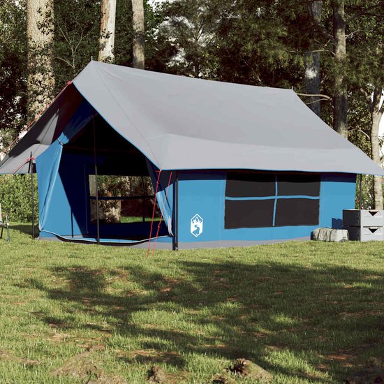 vidaXL - Tent - 5-persoons - waterdicht - blauw van Vidaxl — afbeelding 4