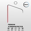 Premium screenprotector van NoXx: 99.5% transparant, krasbestendig, voorkomt barsten, waterbestendig, anti-vingerafdruk.