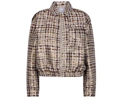 Lofty Manner Jas Jacket Noor Qh402 212 Dark Brown Dames Maat - S