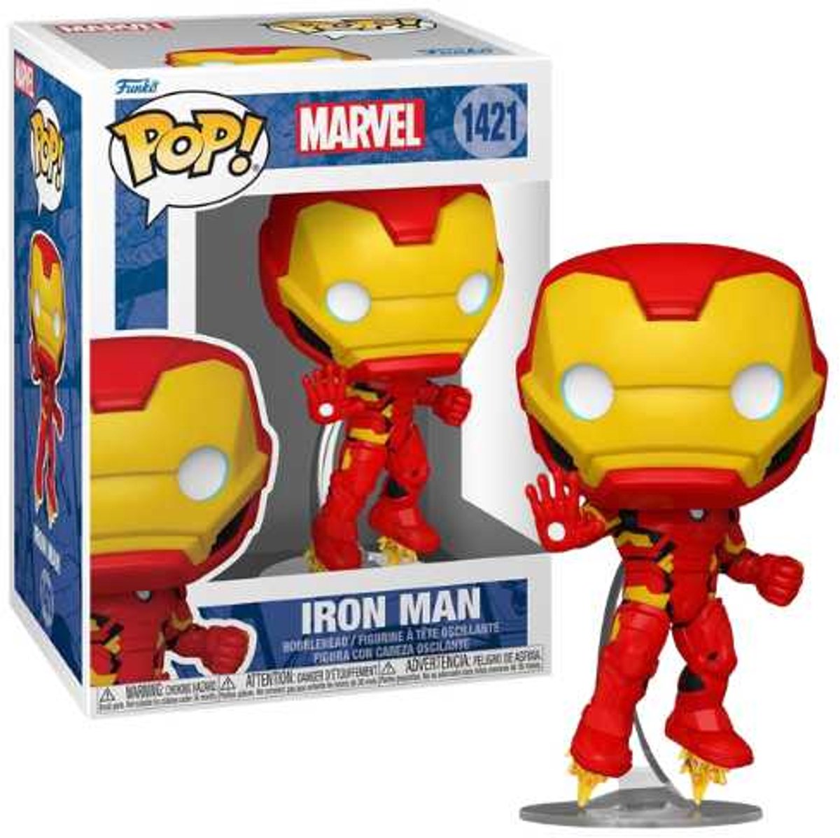 Pop Marvel: Iron Man - Funko Pop #1421 — afbeelding 8