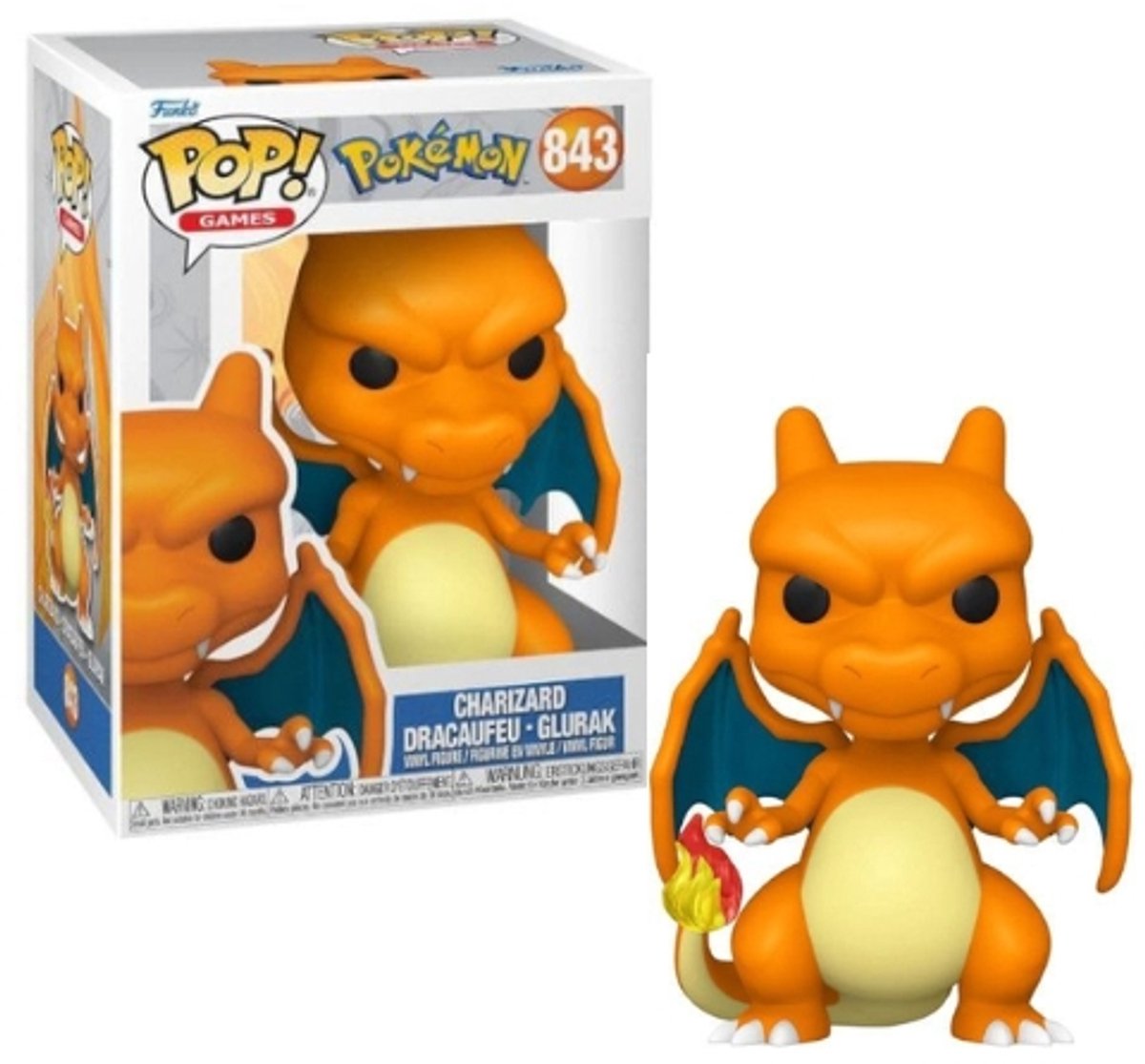 Pop Games: Pokémon Charizard - Funko Pop #843 — afbeelding 7