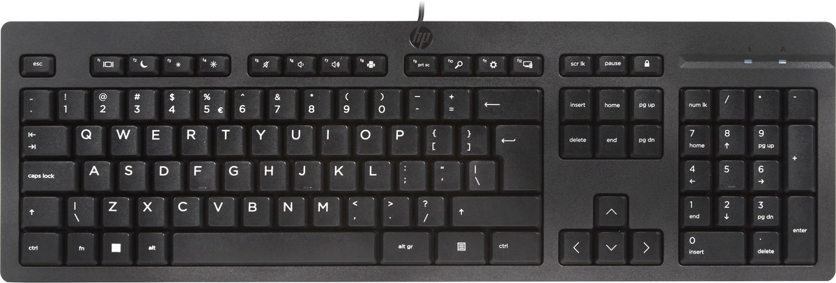HP 125 toetsenbord met kabel