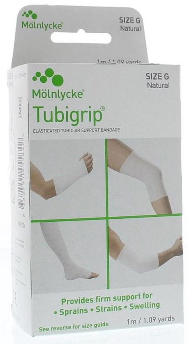 Goedkoopste Tubigrip G - Wit - 1 m x 12 cm - Brace