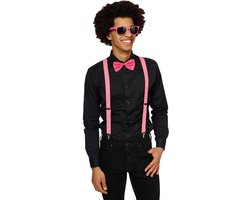 Neon Party Accessoires Set Roze