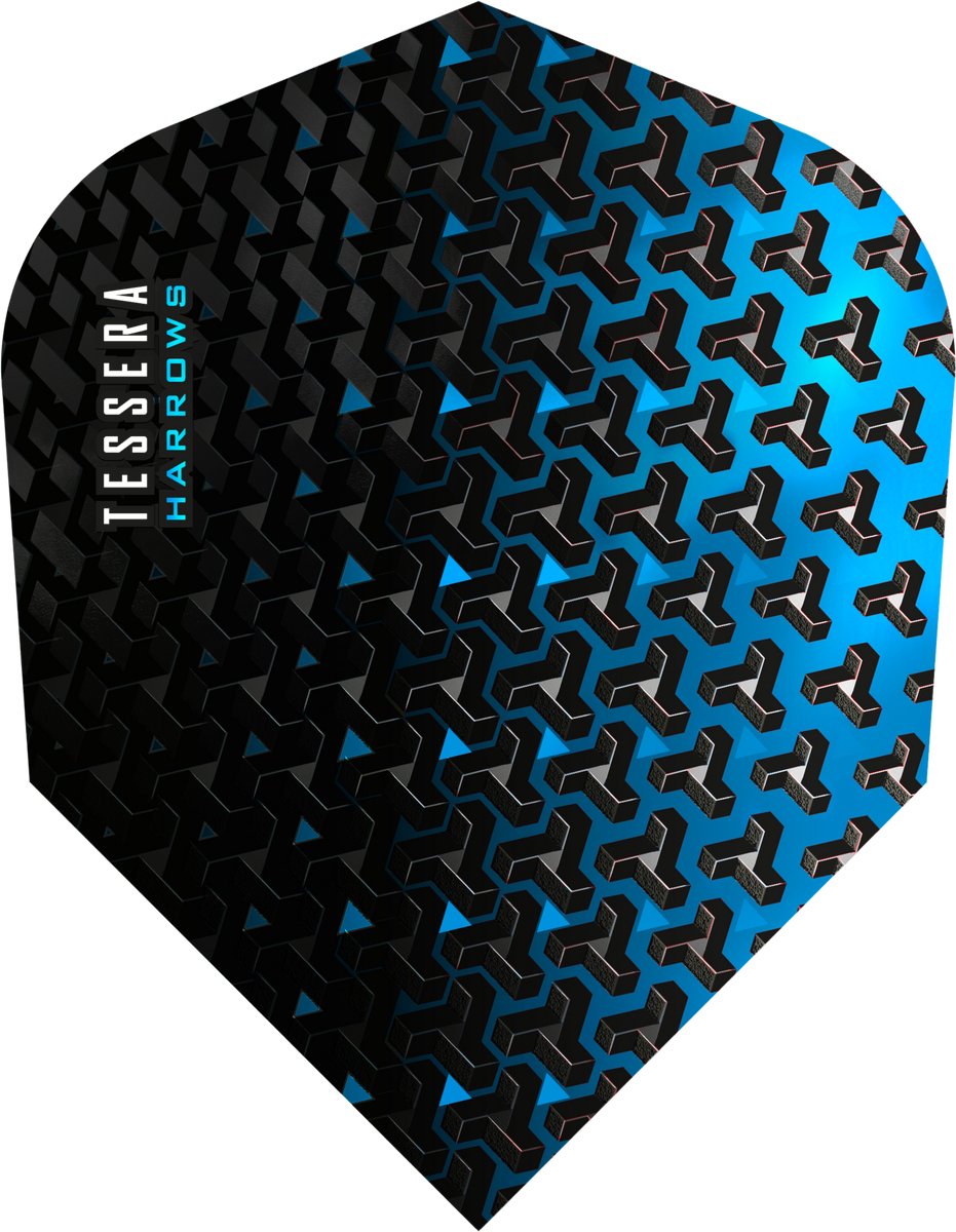 Harrows Tessera Blue - Dart Flights