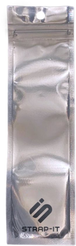 Strap-it Samsung Galaxy Watch 5 - Bracelet sport 40mm (blanc) - Bracelet silicone Galaxy Watch 5 40 mm - Incl. protection d'écran protecteur d'écran - Protecteur d'étui de protection d'étui - Étui rigide transparent à couverture complète