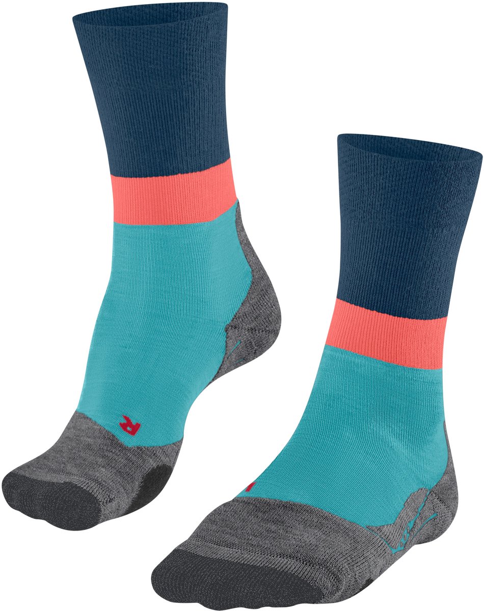 FALKE Dames Sokken Turquoise