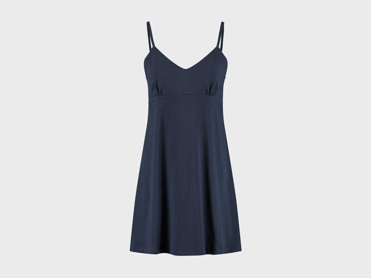 Yumeko slipdress jersey midnight blauw xl Midnight Blue