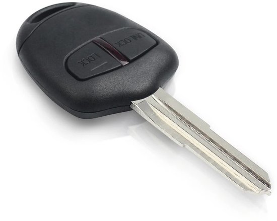 Boîtier de clé de voiture XEOD - boîtier de clé de voiture - clé - Clé de voiture / Convient pour : Mitsubishi 2 boutons