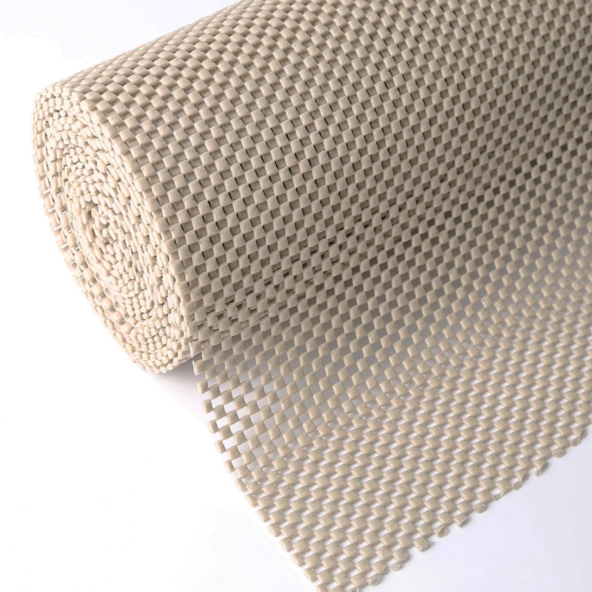 Ibenzoa® Veelzijdige Antislip Inlegmat voor Laden en Planken, 30 cm x 600 cm, Beige